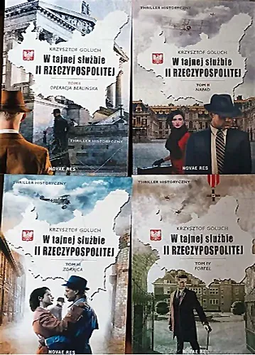 Goluch Krzysztof - cykl W tajnej służbie II Rzeczypospolitej (tom 1-4) [Ebook PL]