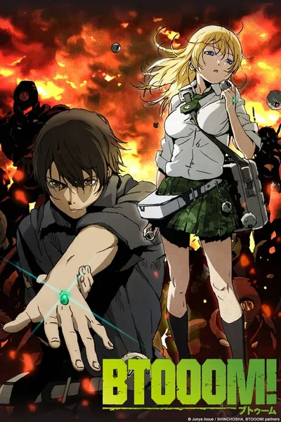 Btooom! / Bez cenzury (Sezon 1) (2012) PL.Bluray.1080p.x264-zyl / Napisy PL