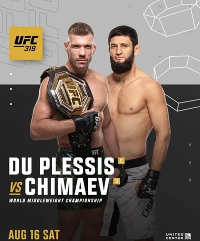 Sporty walki: UFC 319 walka: Dricus du Plessis - Khamzat Chimaev (17.08.2025) 1080i.HDTV.H264-NoGRP / Komentarz polski