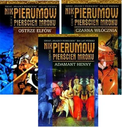 Nik Pierumow - cykl Pierścień Mroku tom 1-3 [Ebook PL]