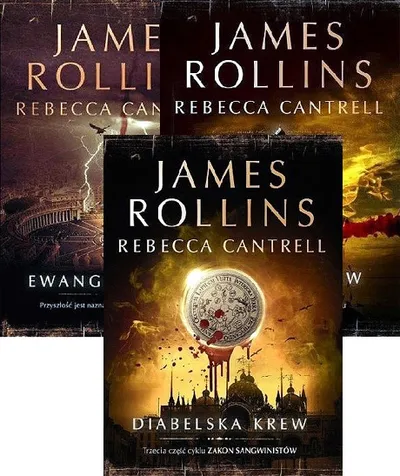 James Rollins, Rebecca Cantrell - cykl Zakon Sangwinistów tom 1-3 [Ebook PL]