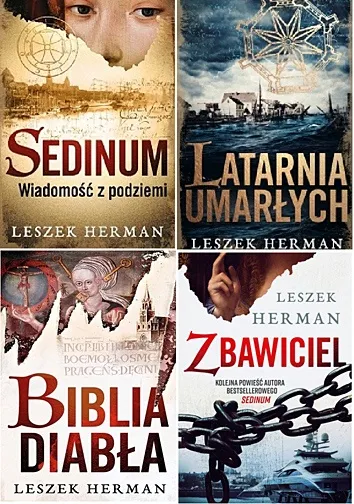 Leszek Herman - Cykl Sedinum (Tomy: 1-4) [Ebook PL]