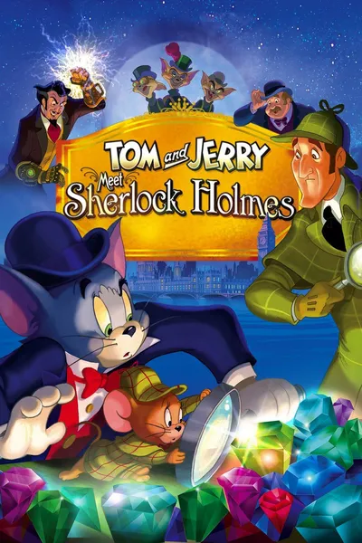 Tom i Jerry: Sherlock Holmes / Tom and Jerry: Meet Sherlock Holmes (2010) PLDUB.BRRip.480p.XviD.AC3-LTN / DUBBING PL