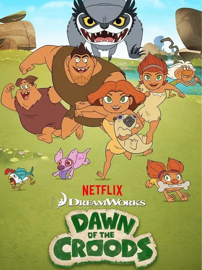Krudowie u zarania dziejów / Dawn of the Croods (2015-2017) (4 Sezony) PL.1080p.WEB-DL.x264-zyl  / Dubbing PL