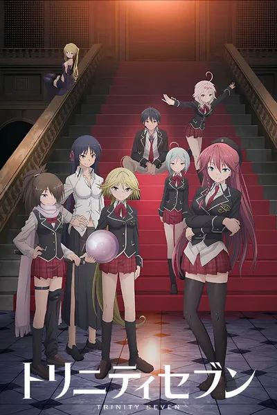 Trinity Seven / Bez Cenzury (Serial + Filmy) (2014) PL.BluRay.720p.x264-zyl / Napisy PL
