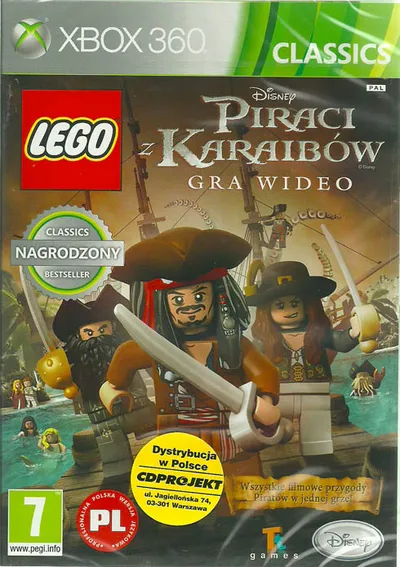 LEGO Piraci z Karaibów / LEGO Pirates of the Caribbean: The Video Game (2011) Xbox 360 -SKY / Polska wersja językowa
