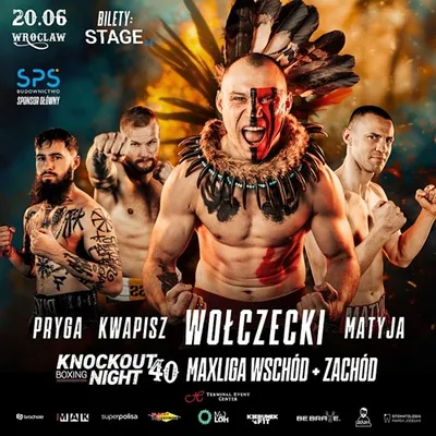 Boks, gala KnockOut Boxing Night #40, Wrocław (walka wieczoru: Rafał Wołczecki – Maks Hardzeika) (20.06.2025) PL.1080p.WEB-DL.H264-GNLP / polski komentarz