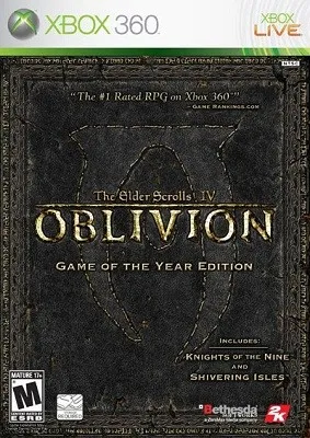 The Elder Scrolls IV: Oblivion (2006) Game of The Year Edition Xbox 360 -NoGRP