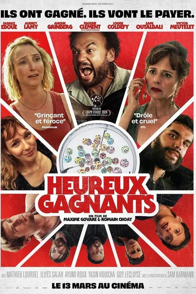 Milionerzy / Heureux gagnants (2024) PL.1080p.BluRay.x264-DSiTE / Lektor PL