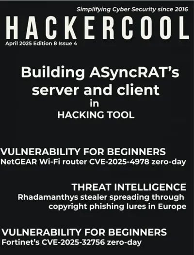 Hackercool Magazine - April 2025