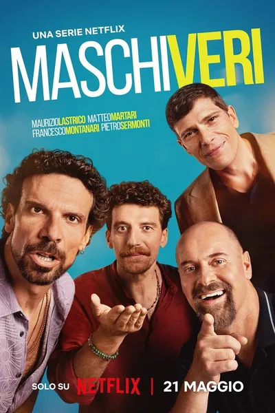 Prawdziwi mężczyźni / Real Men / Maschi veri (2025) (Sezon 1) PL.S01.480p.NF.WEB-DL.DD5.1.XViD-P2P / Polski Lektor DD 5.1