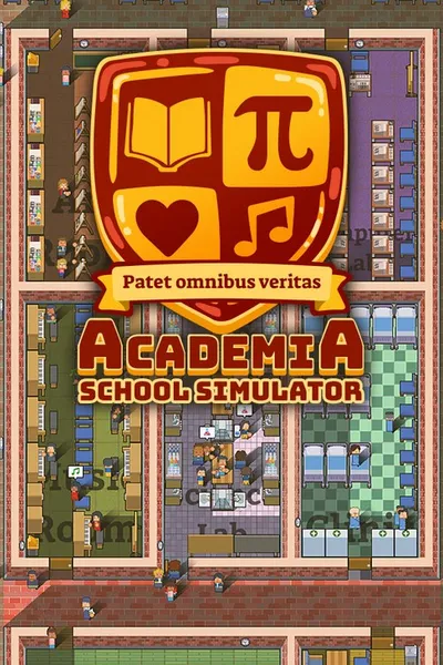 Academia: School Simulator (2017) 1.0.44.GOG / Polska wersja językowa