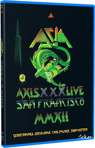Asia - Axis XXX Live San Francisco (2015, Blu-ray)