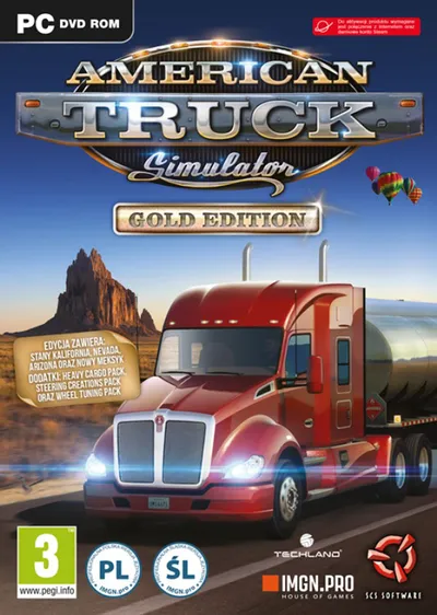 American Truck Simulator (2016) v1.54.2.3s + 57 DLCs FitGirl Repack / Polska Wersja Jezykowa