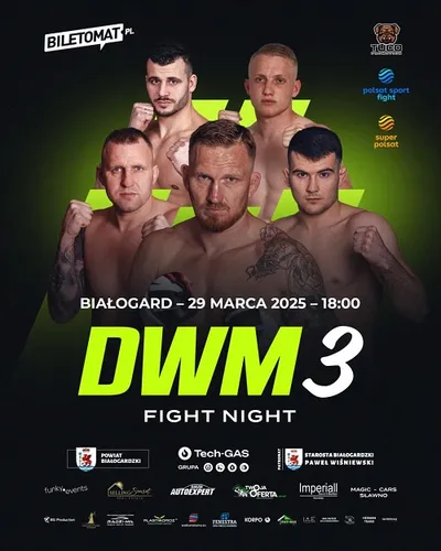 Sporty walki: DWM Fight Night 3 w Białogardzie (29.03.2025) PL.1080i.HDTV.H264-NoGRP / Komentarz polski