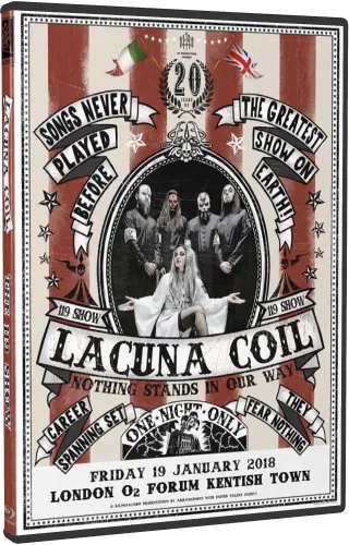 Lacuna Coil - The 119 Show - Live In London (2018, DVD9)