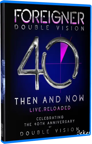 Foreigner - Double Vision 40 Then And Now Live (2019, Blu-ray)
