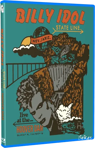 Billy Idol - State Line Live At The Hoover Dam (2023, Blu-ray)