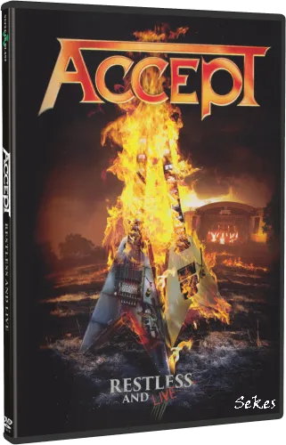 Accept - Restless And Live (2017, DVD9)