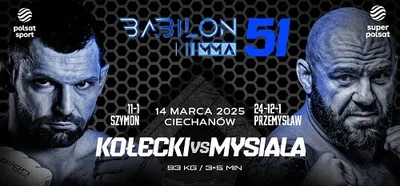 Sporty walki: Babilon MMA 51 w Ciechanowie (14.03.2025) PL.1080i.HDTV.H264-NoGRP / Komentarz polski