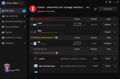 Driver Talent Pro 8.1.11.58 + crack and regfile / PL