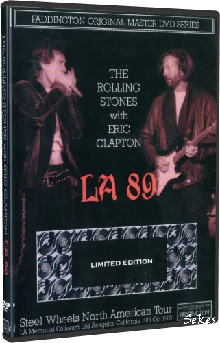 The Rolling Stones with Eric Clapton - Los Angeles 89 (1989, DVD5)