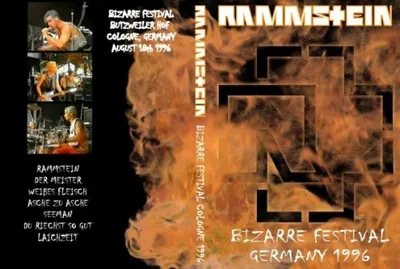 Rammstein - Bizarre Festival 1996 (2009, DVD5)
