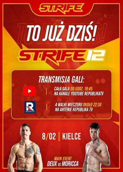 Gala Strife MMA 12 (08.02.2025) / KOMENTARZ PL (TV Republika)