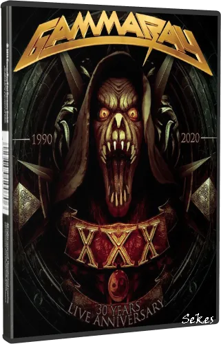 Gamma Ray - 30 Years Live Anniversary (2021, DVD9)