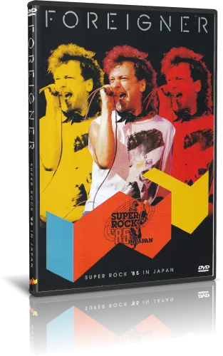 Foreigner - Super Rock '85 Festival (2019, DVD5)