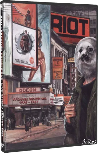 Riot - Archives Volume 1-4 (1981-1989) (2018-2019, 4xDVD5)