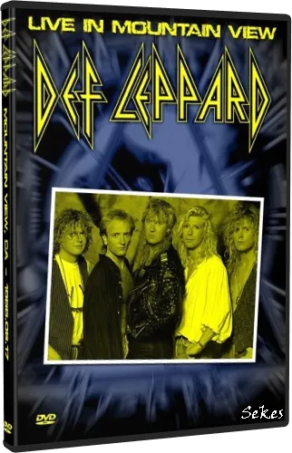 Def Leppard - Live in Mountain View 1988 (2014, DVD5)