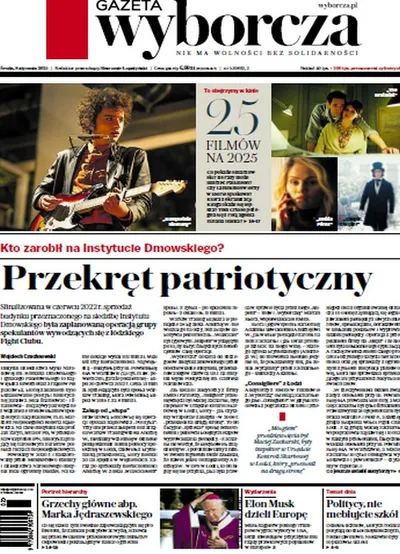 Gazeta Wyborcza 08.01.2025