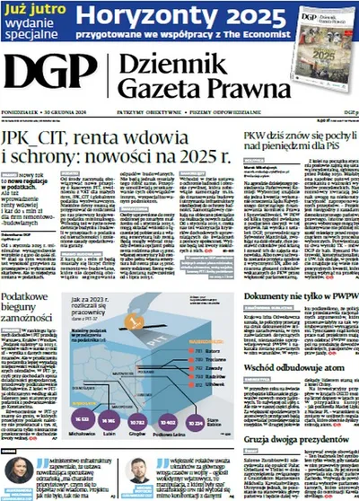Dziennik Gazeta Prawna 30.12.2024
