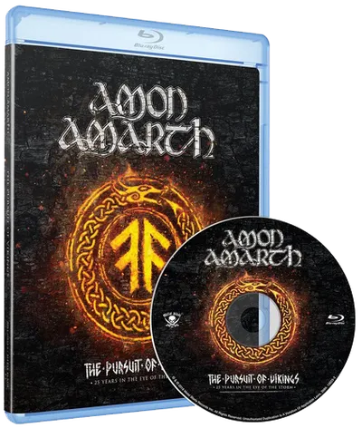 Amon Amarth - The Pursuit Of Vikings: 25 Years In The Eye Of The Storm (2018, Blu-ray)
