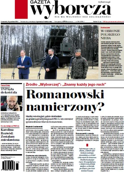 Gazeta Wyborcza 19.12.2024