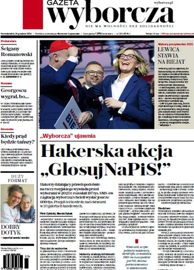 Gazeta Wyborcza 16.12.2024