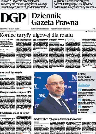 Dziennik Gazeta Prawna 12.12.2024