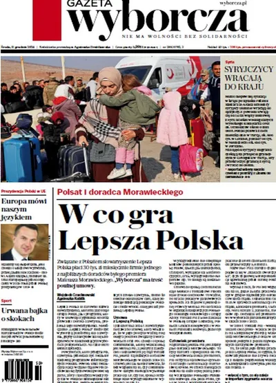 Gazeta Wyborcza 11.12.2024