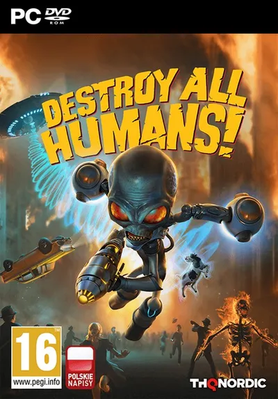 Destroy All Humans 2020 / Destroy All Humans! (2020) [Updated to version 1.0.2530 (17.12.2020) + DLC] MULTi13-ElAmigos / Polska wersja językowa