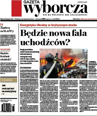 Gazeta Wyborcza 22.11.2024