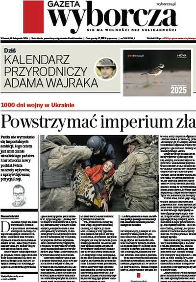 Gazeta Wyborcza 19.11.2024
