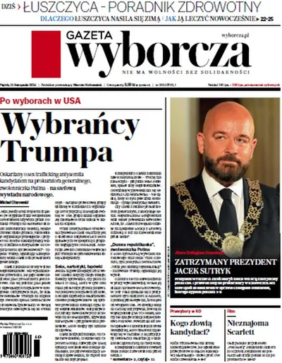 Gazeta Wyborcza 15.11.2024