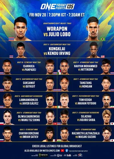 ONE Friday Fights 135 (28.11.2025) PL.1080i.HDTV.H264-NoGRP / Komentarz polski