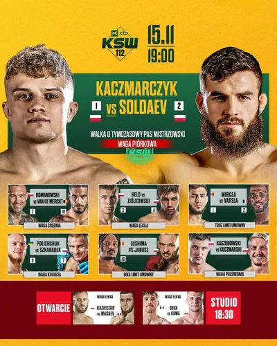XTB KSW 112 (15.11.2025) PL.1080p.WEB-DL.H.264.DDP2.0-FOX / Polski Komentarz