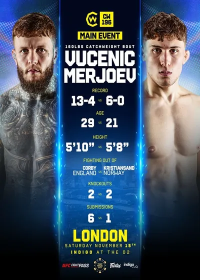 Sporty walki: Cage Warriors 196 w Londynie walka: Solomon Simon - Caique Araujo (15.11.2025) PL.1080i.HDTV.H264-NoGRP / Komentarz polski