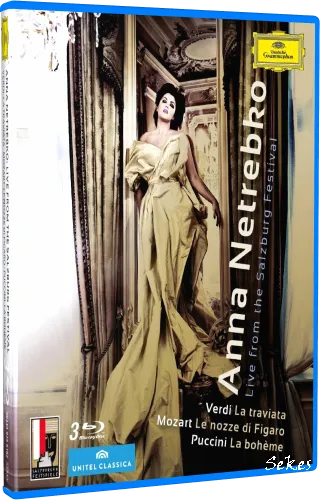 Anna Netrebko - Live From The Salzburg Festival (2014, 3xBlu-ray)