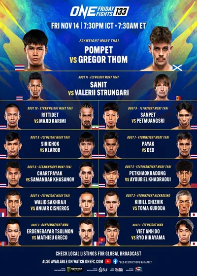 ONE Friday Fights 133 (14.11.2025) PL.1080i.HDTV.H264-NoGRP / Komentarz polski