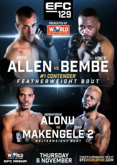 Extreme Fighting Championship 129 /  EFC 129 (06.11.2025) PL.1080i.HDTV.H264-NoGRP / Komentarz polski