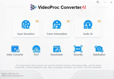 VideoProc Converter AI 7.5 (x64)